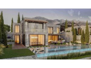 Vilë elitare – render arkitektonik