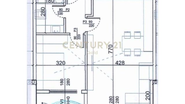 Apartament 1+1 në shitje te United Tower Residence, Rruga e Kosovarëve, Tiranë – foto 1