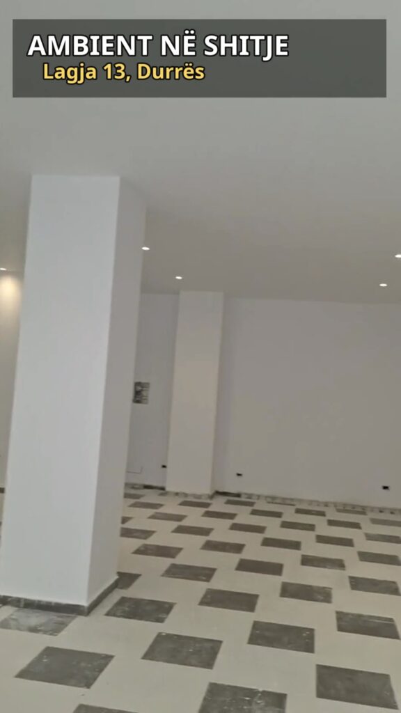 Ambient biznesi në shitje në Lagjen 13, Durrës – foto 2