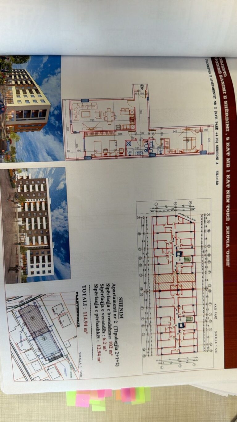 Shitet apartament 2+1/ Kamez