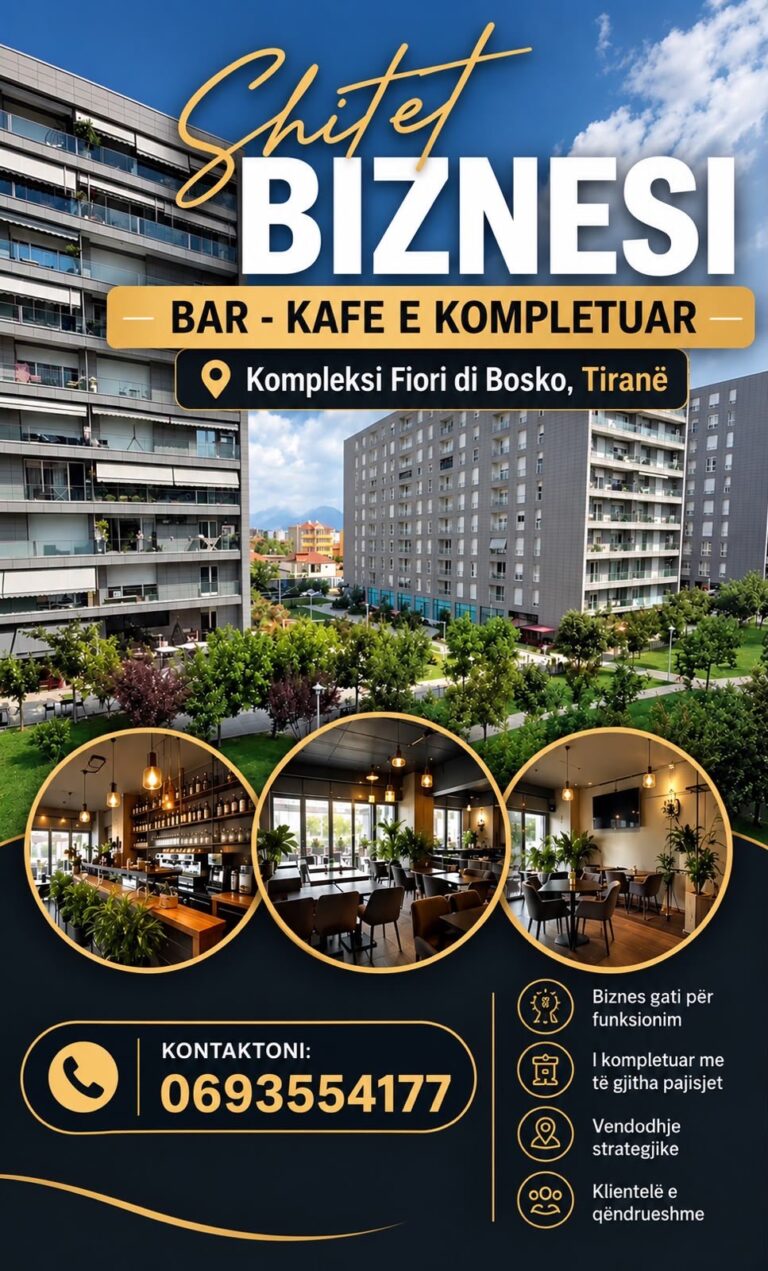 Shitet Biznesi “Bar Lounge”